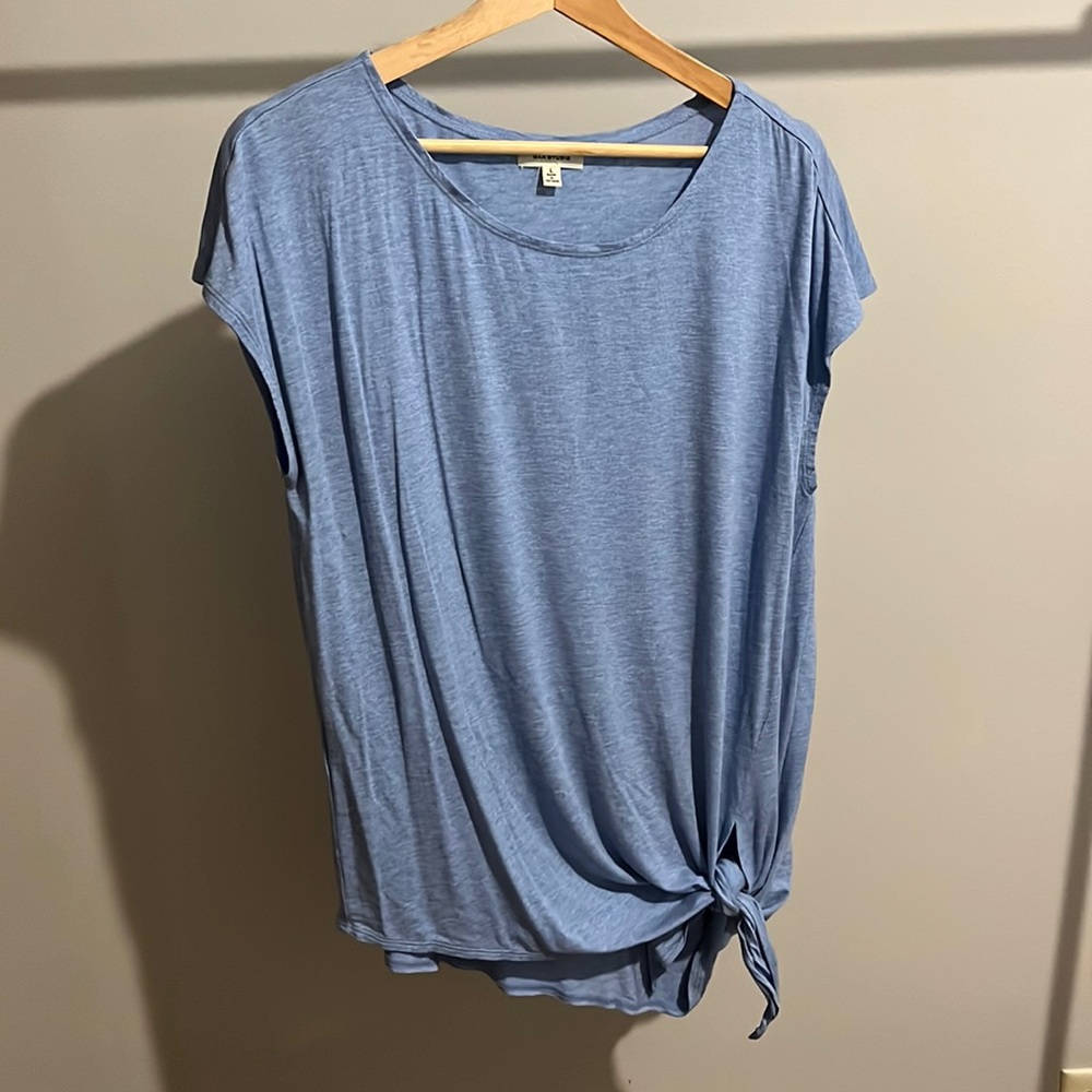 3/$15 SALE Side-Tie Oversized Tee